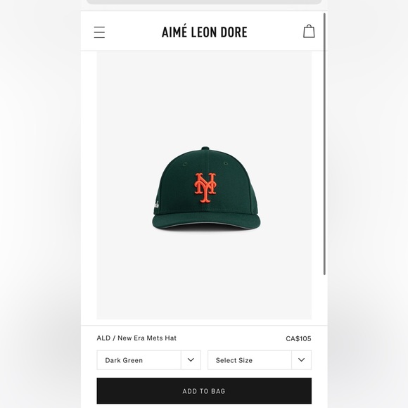 Aime Léon Dore/New Era Mets hat - Picture 9 of 9